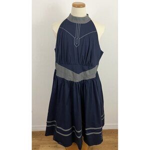 Disney Star Wars Her Universe Women's 4 Ashoka Tano Halter Dress